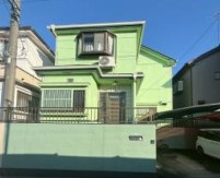 狭山市笹井1丁目　中古戸建の外観パース
