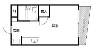 【間取り】 | バンベール伏見