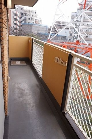 阿部南葛西第１マンションのバルコニー