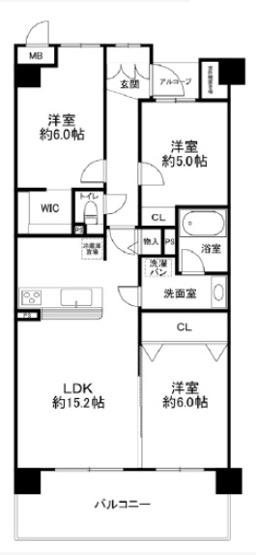 【間取り】 | デルパ醍醐