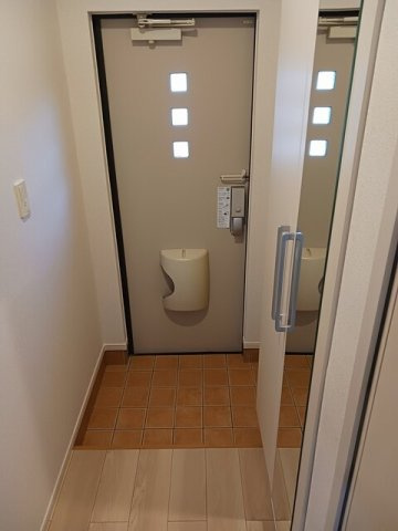 きれいな玄関です