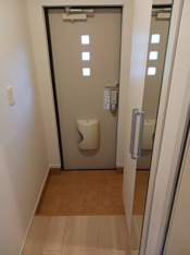 きれいな玄関です