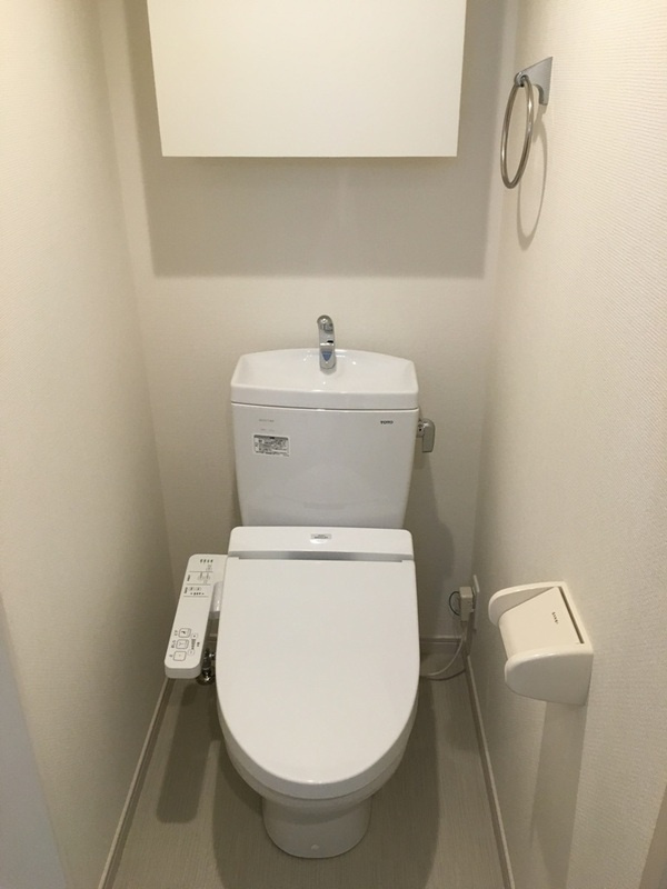 清潔感のあるトイレです