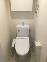 清潔感のあるトイレです