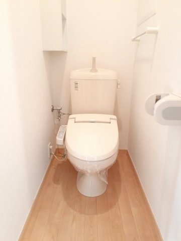 トイレもきれいです