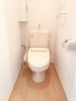 トイレもきれいです