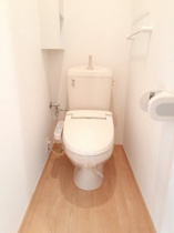 トイレもきれいです