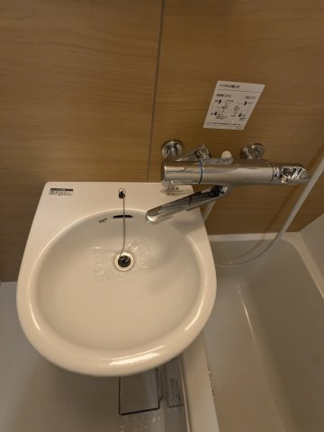 スペースが確保できる洗面所です