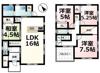 【間取り】 | 坂本3丁目