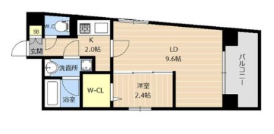 アイズ南福岡の間取り