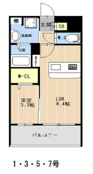 LIBTH竹下の間取り