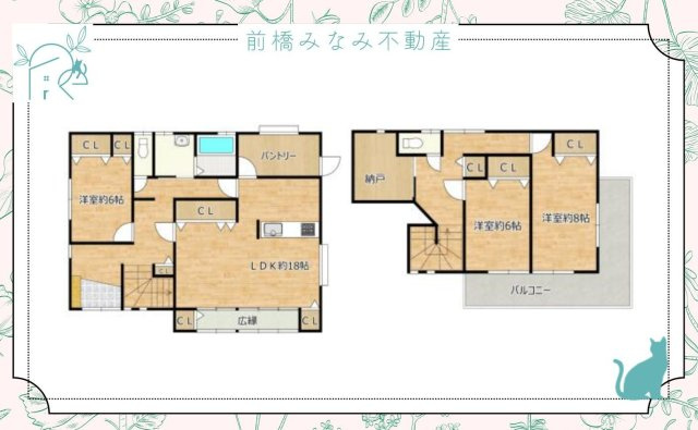 【中古】前橋市鳥取町　3LDK＋S