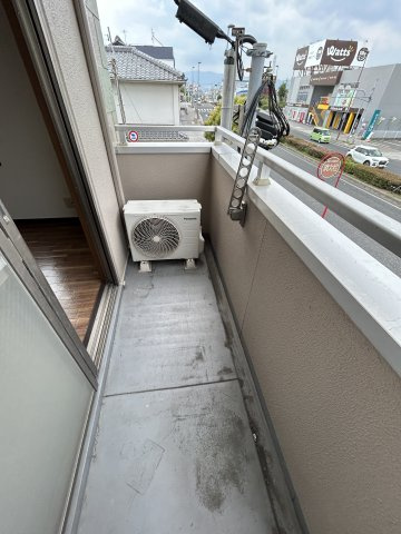 KマンションJINのバルコニー