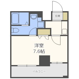 エスリード北浜の間取り