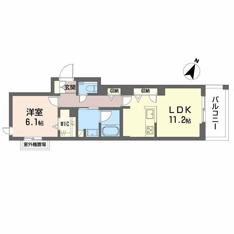 グレイス神戸住吉の間取り