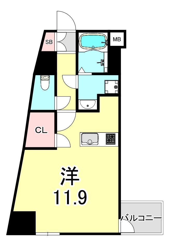 Grandi京都の間取り
