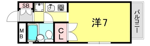 キミーズコートの間取り