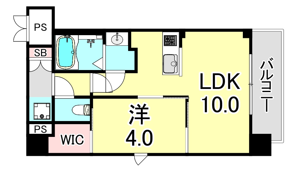 SDグランツ神戸Peninsulaの間取り