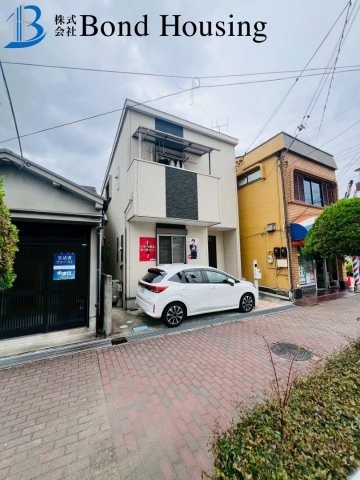 山電「西新町駅」まで徒歩3分　南王子町　築10年の前面道路含む現地写真