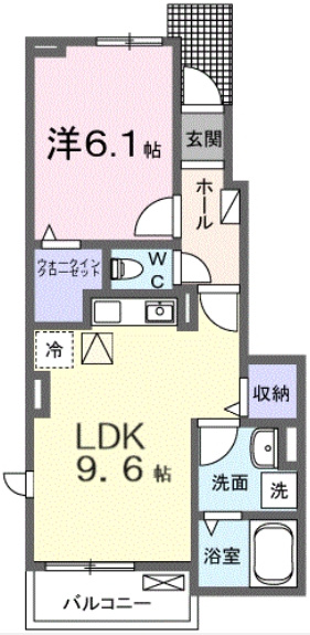 フィオーレエムの間取り