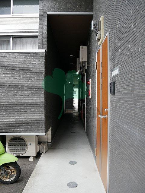 クレオ箱崎5番館のエントランス