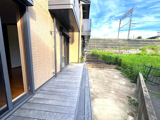 プレジオ喜多町のバルコニー