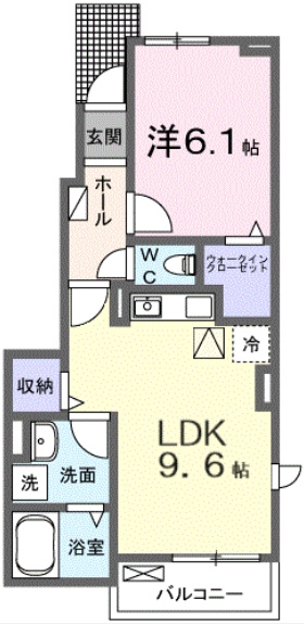フィオーレエムの間取り
