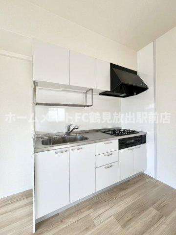 大阪市鶴見区今津中１丁目の賃貸マンションのキッチン