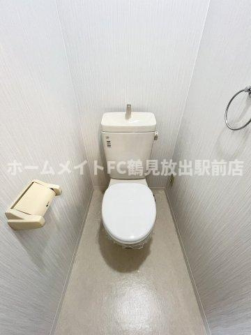 大阪市鶴見区今津中１丁目の賃貸マンションのトイレ
