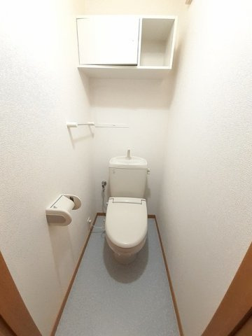 ソレイユⅡのトイレ|トイレもきれいです