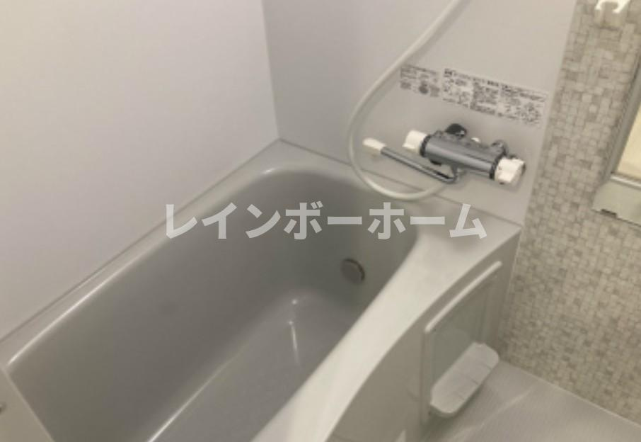 グレイス谷塚の浴室|コンパクトで使いやすいお風呂です