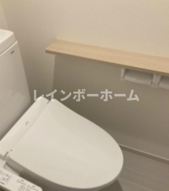 グレイス谷塚のトイレ|シンプルで使いやすいトイレです