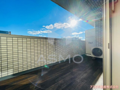 【バルコニー】 | プレジオ内代 | 同マンション別部屋　参考写真