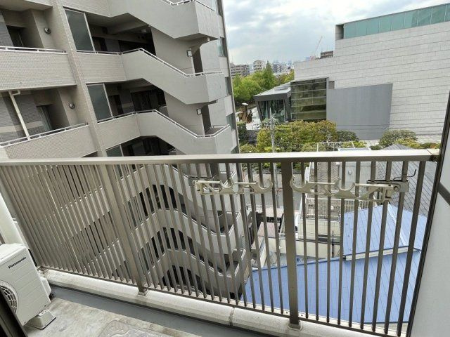 ブランピュール木場公園のバルコニー