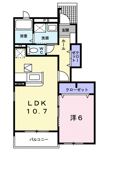ボナールの間取り