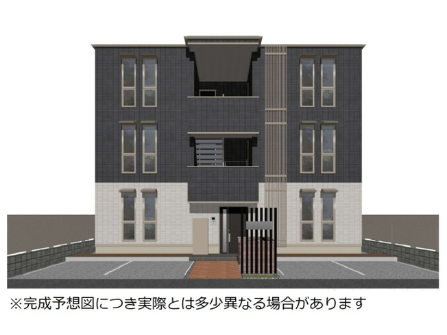 【外観パース】リヴェール長町