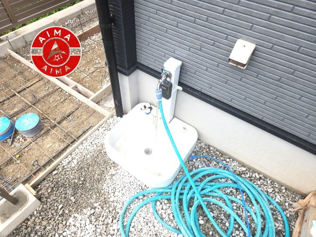 糟屋郡志免町吉原第4-1棟（1号棟）の外観：施工例|将来的にウッドデッキなど施工して、素敵なバルコニースペースを活用できます。