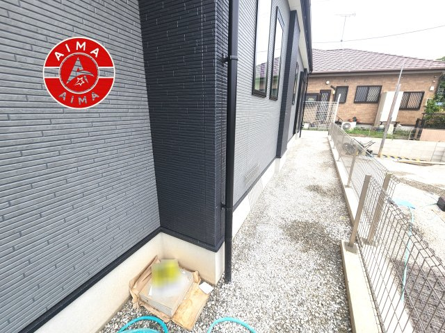 糟屋郡志免町吉原第4-1棟（1号棟）の庭|お庭で自由な時間を過ごせます。