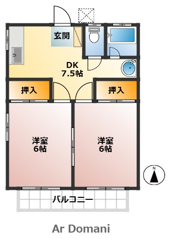 【間取り】 | グリーンハイツⅠ