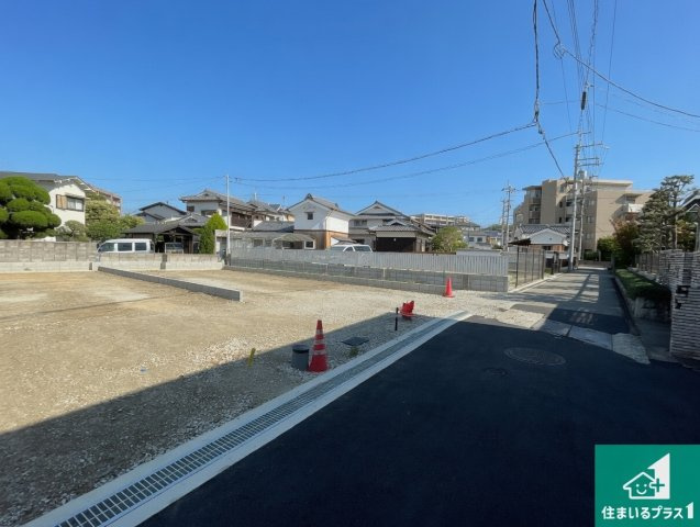 豊中市熊野町　第1期　売土地の前面道路含む現地写真|周辺は落ち着いた街並みの住宅地！子育てがしやすい住環境です！