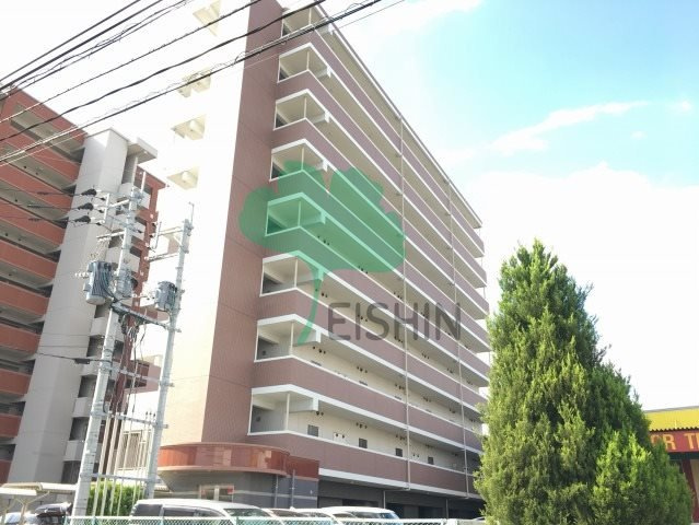 エスポワール豊の外観|オートロック付き・宅配ボックス付き・防犯カメラ付き