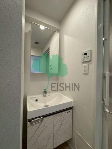 エンクレスト空港前の洗面所|シンプルで使いやすい洗面台です！