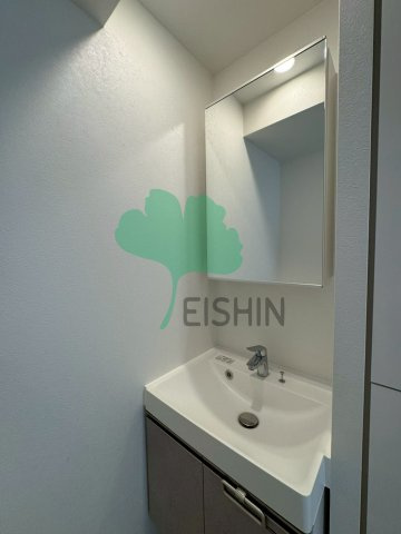エンクレスト空港前の洗面所|シンプルで使いやすい洗面台です！