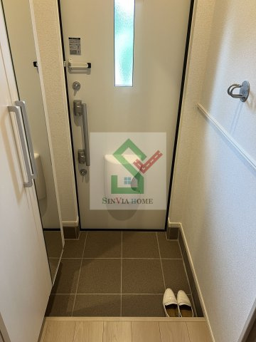 椿庵の玄関