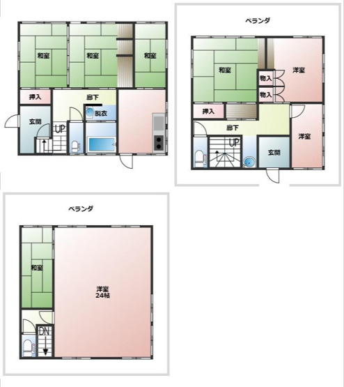 【間取り】 | 中古一戸建て　桐生市堤町