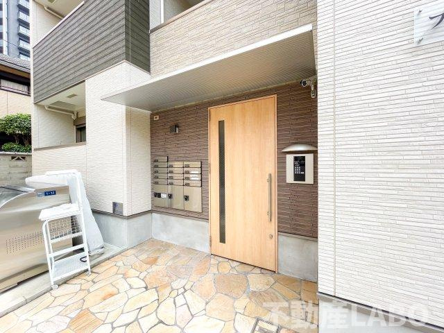 フジパレス南田辺のエントランス