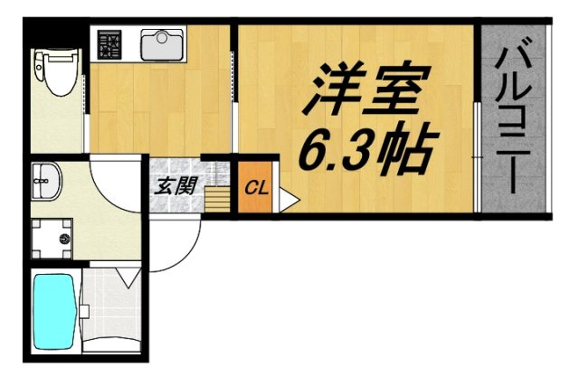 【間取り】 | LE COCON 豊橋Ⅲ