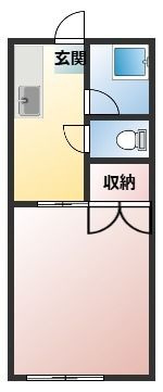 日野市平山６丁目のアパート