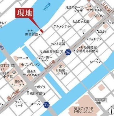 【地図】 | マザーズ月島 