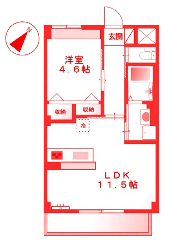 グランルミエールの間取り|★南面向きバルコニー★